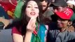 This is what Annie Khan doing in the PTI Jalsa - She got Ashamed by Guys