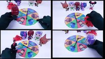 Disney Jr. Game Spin to Win Toy Surprises Pretend Play Pj Masks Jake Spiderman Doc Mcstuffins