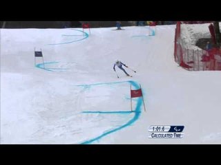 Christian Lanthaler (1st run) | Men's giant slalom standing | Alpine skiing | Sochi 2014 Paralympics
