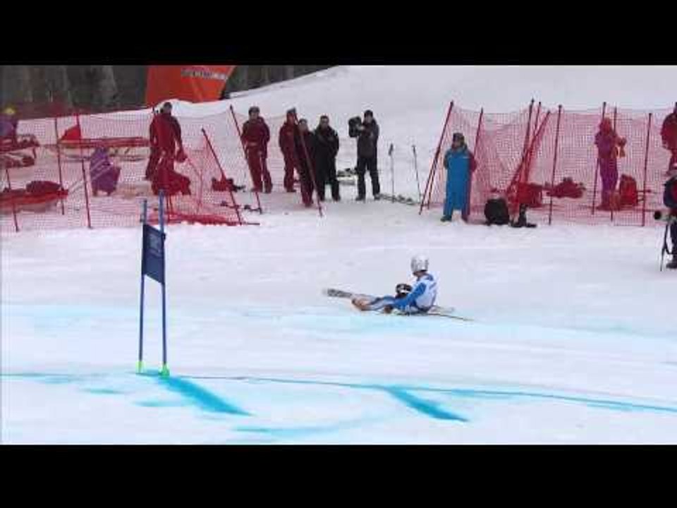Andrea Valenti (1st run) | Men's giant slalom standing | Alpine skiing | Sochi 2014 Paralympics