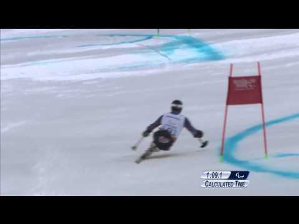 Mick Brennan (1st run) | Men's giant slalom sitting | Alpine skiing | Sochi 2014 Paralympics
