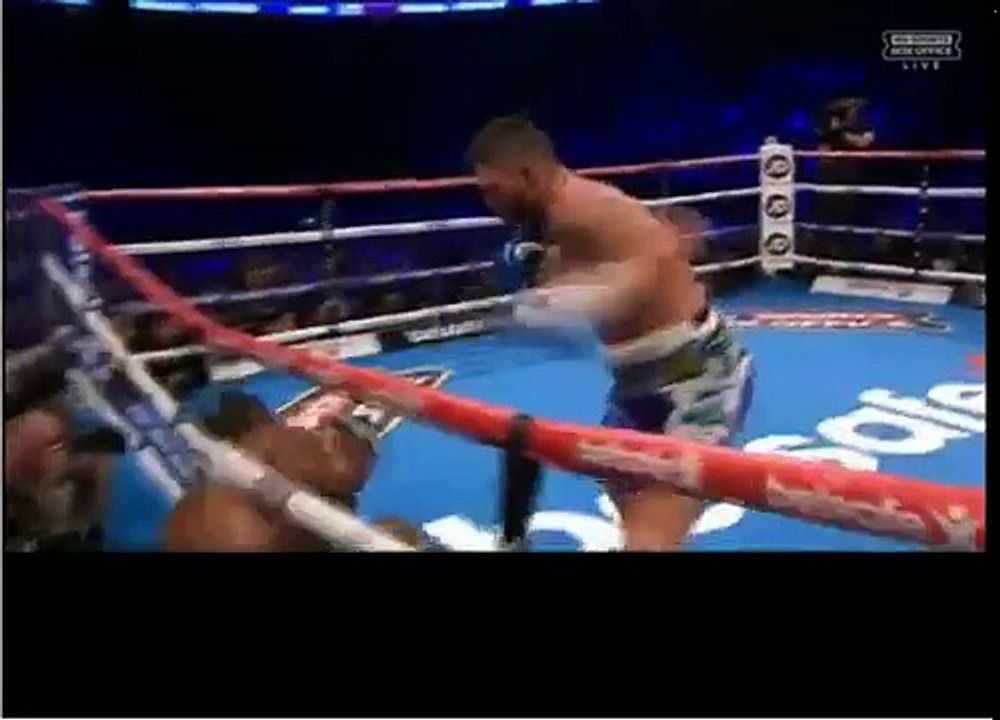 BOXING-TONY BELLOW POST MATCH ANTHONY JOSHUA (FUNNY)