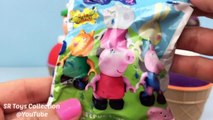 Play Doh Cupcakes Finger Family Nursery Rhymes Song Bottle Toppers Surp