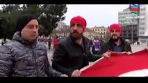 Türklər Hollanda yerinə Fransa bayrağını yandırdı