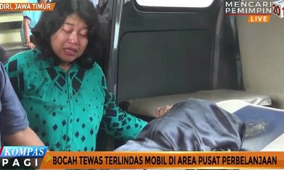 Orangtua Lalai, Balita Ini Tewas Terlindas Mobil