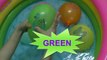 Воздушный шар надувные шарики цвета цвета сборник Семья палец Дети Узнайте минут вверх Топ влажный |