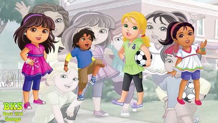 Dora and Friends Finger Family Song | Nursery Rhymes For Kids & Children Pablo Dora Diego