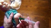 FROZEN ELSA IS SICK EMERGENCY w Joker Crazy Toilet Prank Baby Toys Spiderman in Real Life