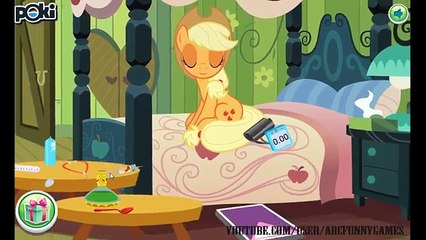 My Little Pony Applejack Flu Treatment - Doctor Game for Children