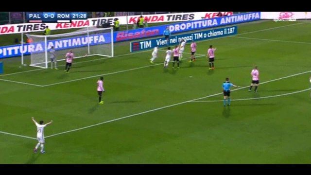 Seri A | Palermo 0-3 Roma | Video bola, berita bola, cuplikan gol