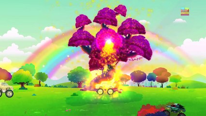 Haunted House Monster Truck - arrival to fairy land - part 1 | kids Halloween | episode 27