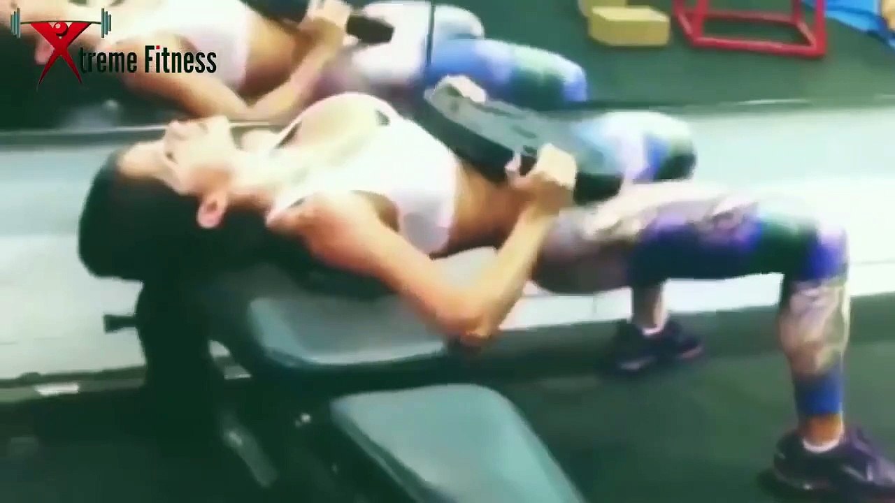 HOT Fitness gym yoga videos Sexy Training Video