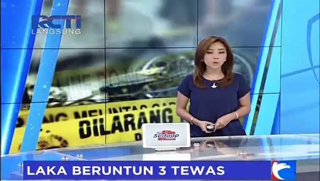 Bus Primajasa Tabrak 4 Motor di Purwakarta, 3 Orang Tewas