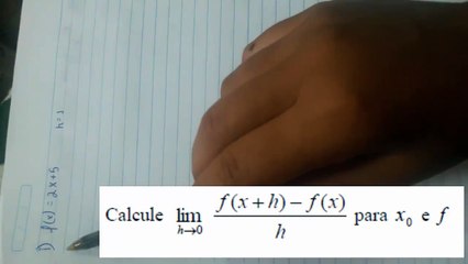 CALCULO I - Reta tangente e taxa de variacao instantanea  EXERCICIO 1