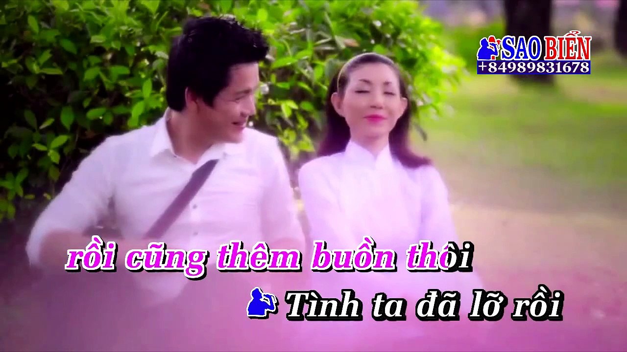[Karaoke]Dang Dở Tình Đầu_Song ca với Huong Bolero