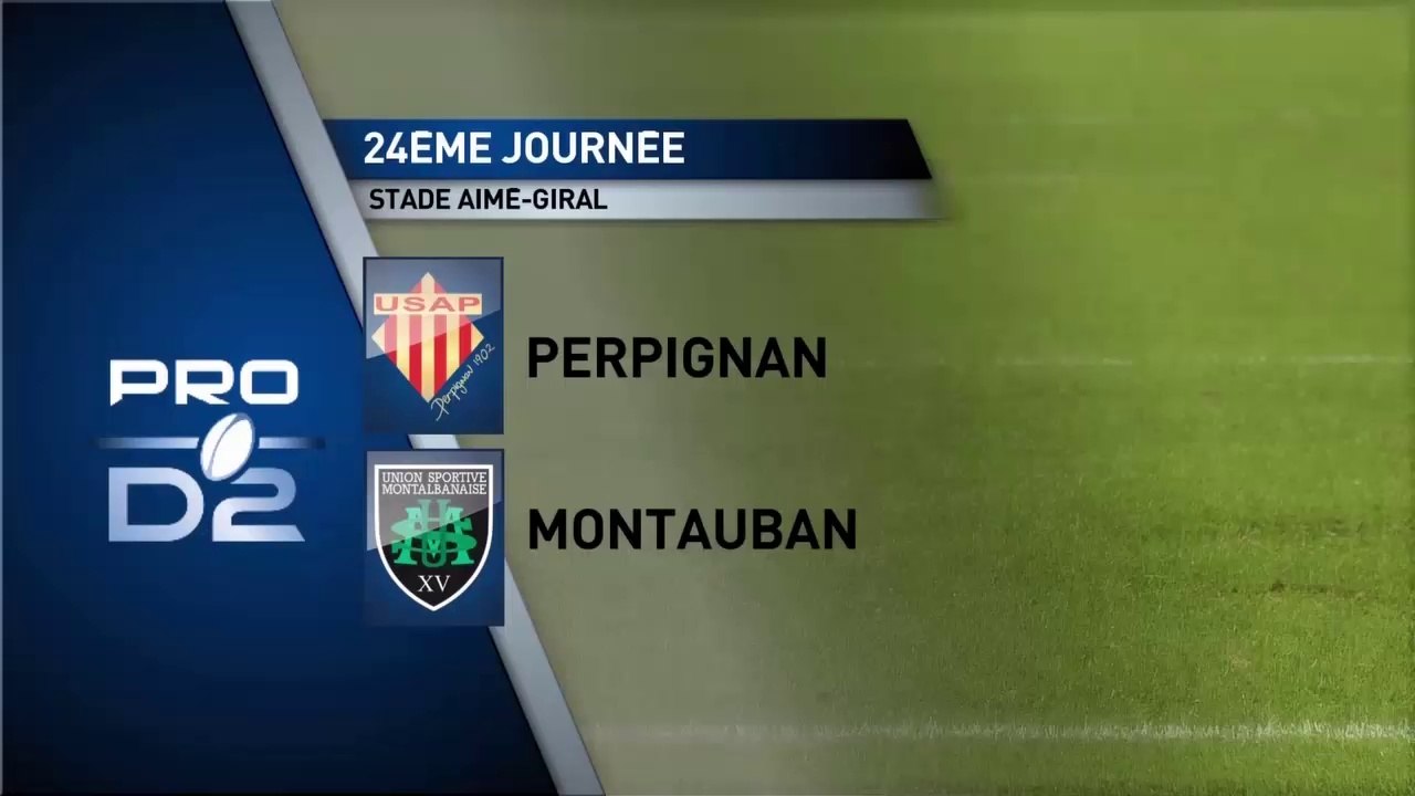 J24 - USAP vs MONTAUBAN - Le résumé