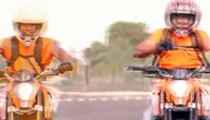 ktm  3 heros bike stunts