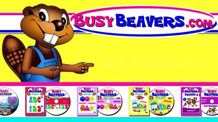 Busy Beavers - Kids Learn ABCs 123s & More