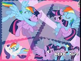 My Little Pony MLP Equestria Girls Transforms with Animation Twilight & Rainbow Pregnant B