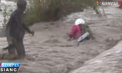 Banjir Besar Landa Belu, Pengguna Jalan Nyaris Hanyut