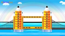 London Bridge Is Falling Down Nursery Rhymes with Lyrics | Popular Baby Songs