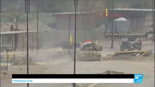 Iraq: IS group fighters trapped as armed forces retake third of west Mosul