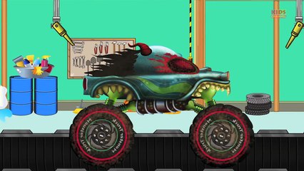 Dump Truck | Car Wash | Kids Videos | Learn Transport