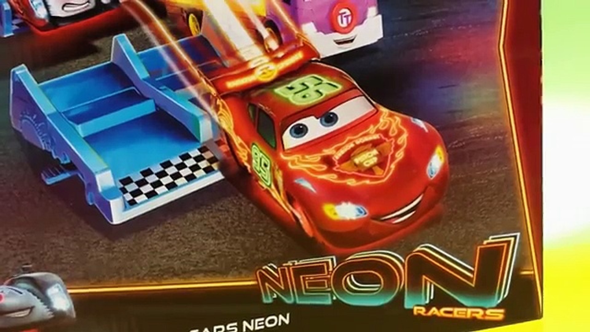 neon race off track set