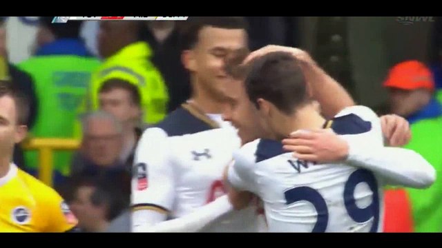 FA Cup | Tottenham Hotspur 6-0 Millwall | Video bola, berita bola, cuplikan gol