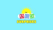 ABC Surprises Learn to Count Learn Colors, Learn to Counts, Learn to Spell with Egg Surpri