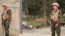 قوات روسية في قاعدة عسكرية بمنبج شمالي سوريا