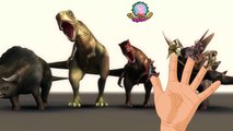 #Finger Family #Dinosaurs 3D #Cartoon For Children #Daddy Finger #Dinosaurios en español ♔