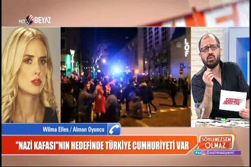 Alman oyuncu Wilma Elles’ten Merkel’e Almanca mesaj
