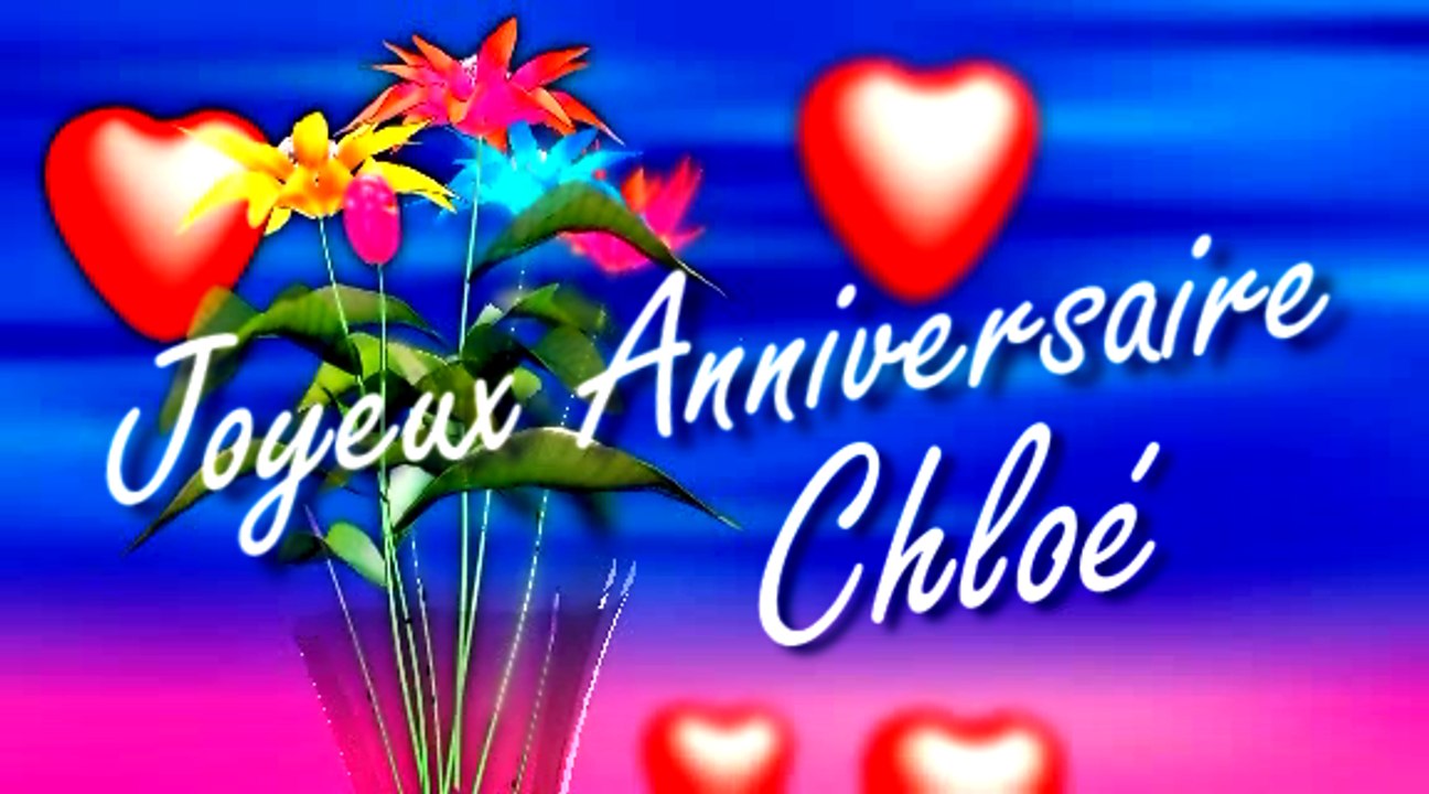 Joyeux Anniversaire Chloé