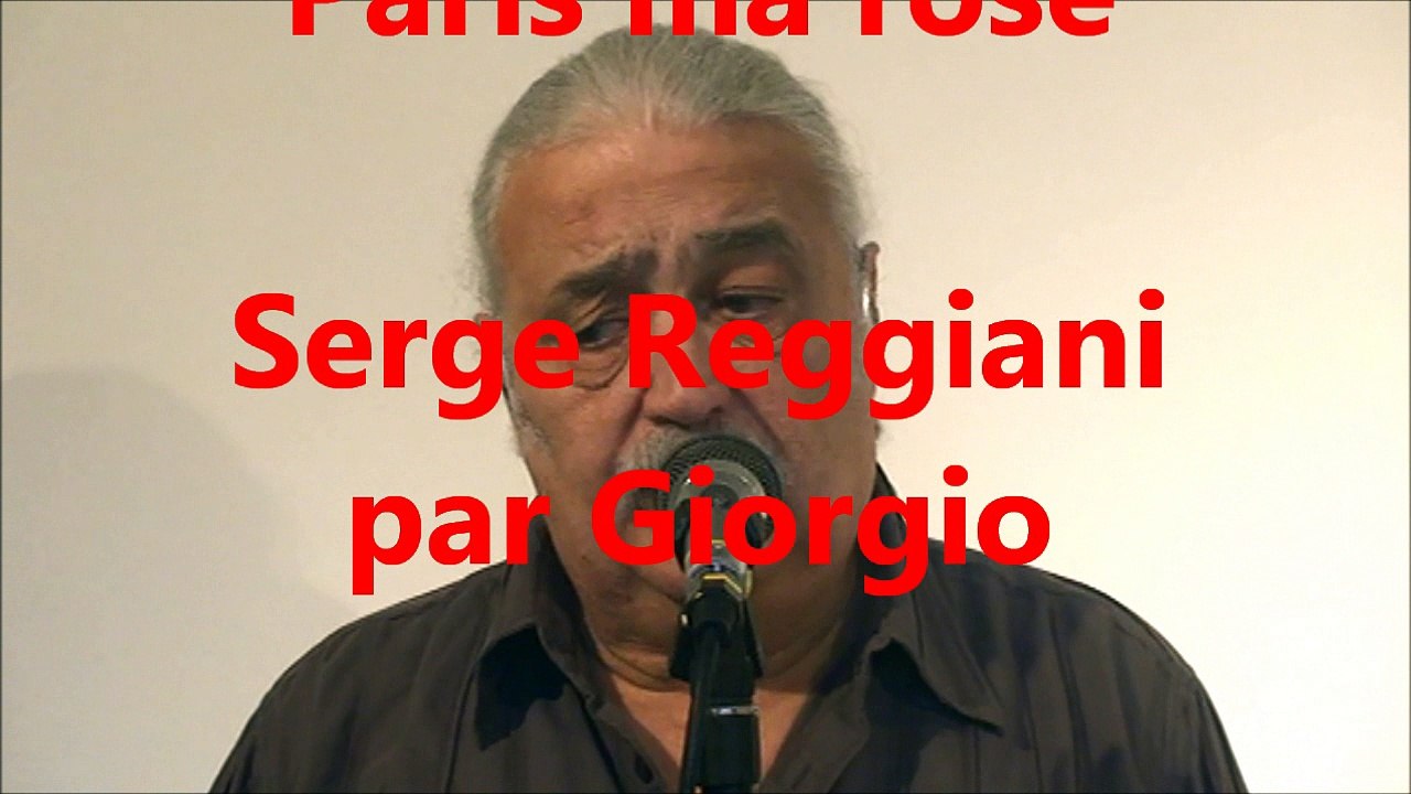 Paris ma rose (Serge Reggiani) reprise