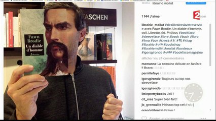 Une librairie met en scène ses livres !