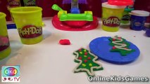 Playdoh DohVinci DIY Gingerbread Man Cookies Christmas Holiday Ornaments Maker Toy Play Do