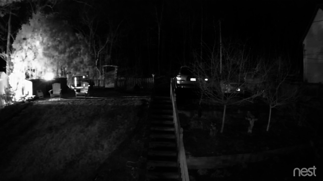 Security cam outside house