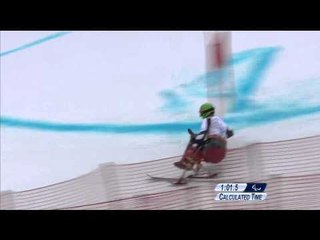 Georg Kreiter (1st run) | Men's giant slalom sitting | Alpine skiing | Sochi 2014 Paralympics