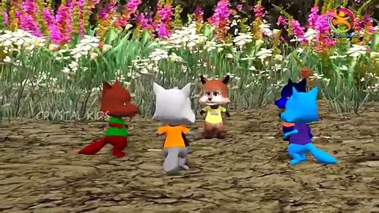 RINGA RINGA ROSES ENGLISH | Rhymes For Kid | Children Songs | Cartoon Films For Kids | 3D