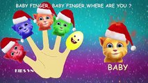 finger family talking tom - finger family colored talking ginger mega compilation
