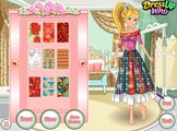 Barbies Patchwork Peasant Dress - Best Baby Games For Girls