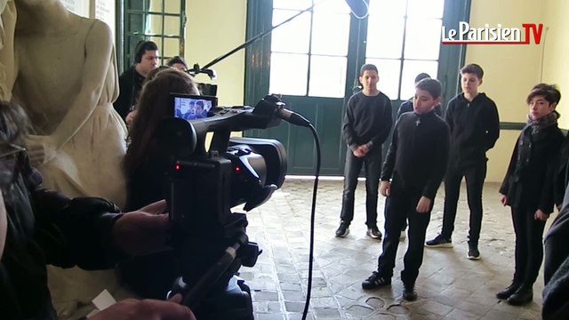 Pontoise : des collégiens tournent un film pour le concours national de la Résistance