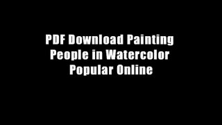 PDF Download Painting People in Watercolor Popular Online