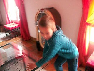 DSCF7537....mes petits enfants  chez moi (Mathéo et Nathanael)