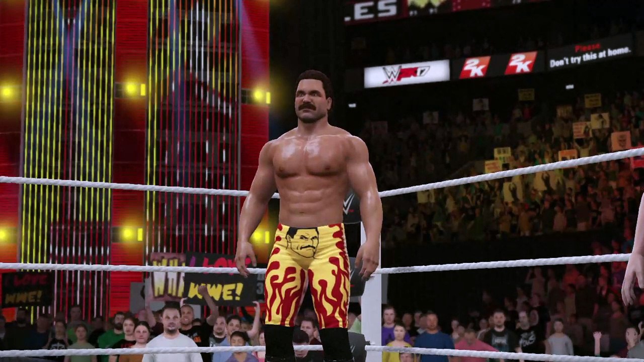 WWE 2K17 ravishing rick rude v stone cold steve austin