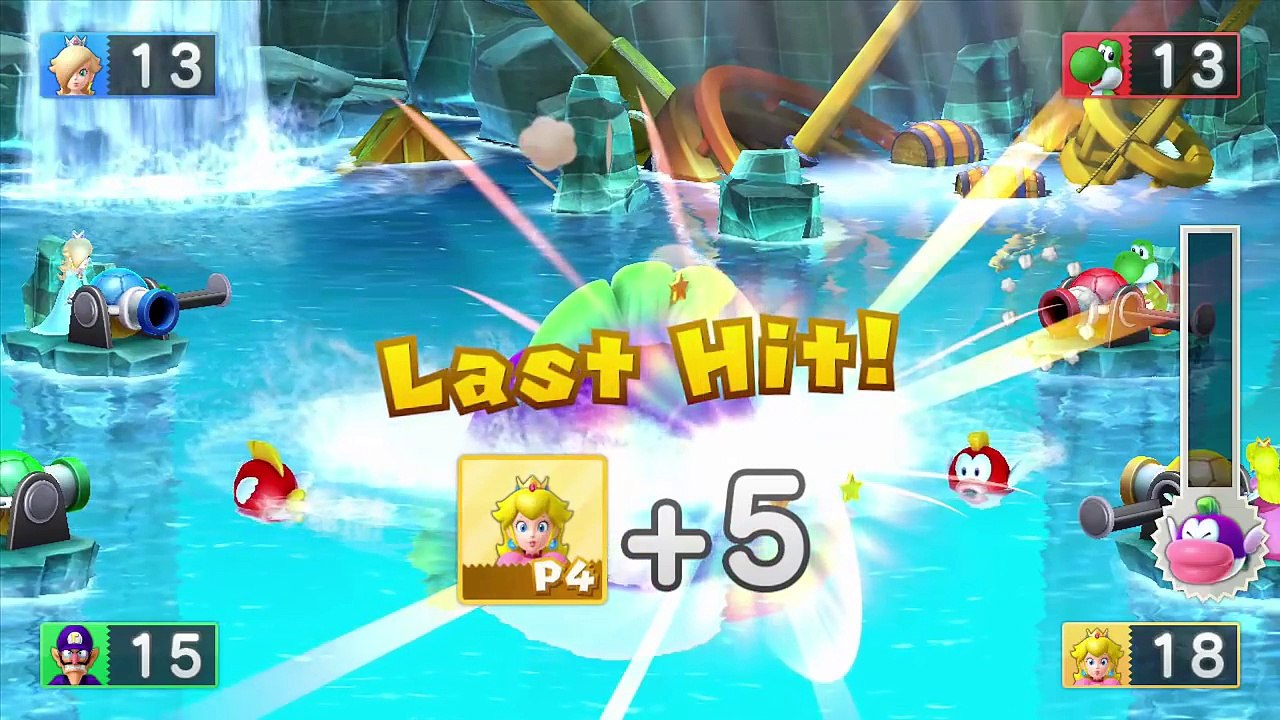 Mario Party 10 - Whimsical Waters (4 Player Party Mode)