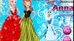 Elsa and Anna Disney Princess Style Makeover Party! Makeup Dress Up Dolls Movie!