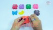 Learn & Play With Animal Play Doh Molds | Fun Learn Colors with Rainbow Play Doh Animals