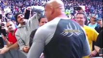 Brock Lesnar Delivered F 5 To Goldberg In The Ring At WWE Raw